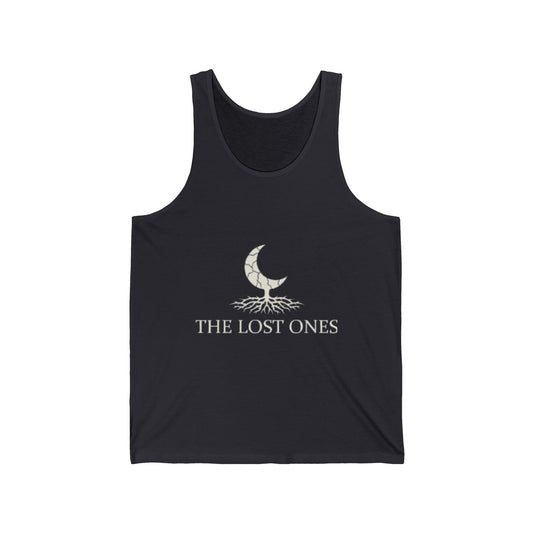Tank — 'The Lost Ones' Crescent Moon & Roots Graphic Tank Top
