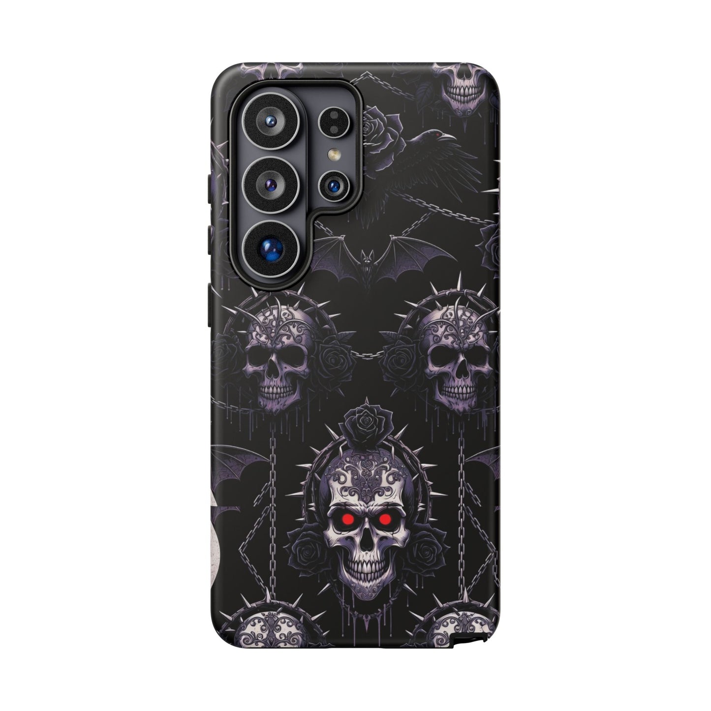 Skull & Red-Eye Gothic Phone Case