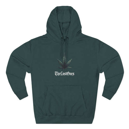 Hoodie — 'TheLostOnes' Cannabis Leaf Hooded Sweatshirt (Back: "Legalize" Design)