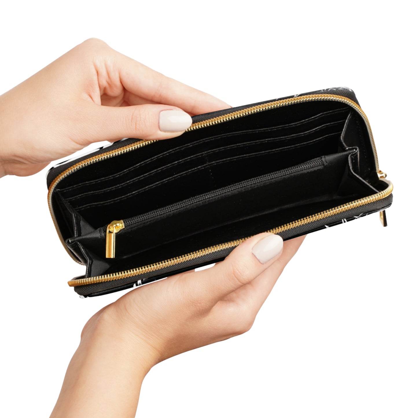 The Lost Ones Abyssal Thorn Leather Zip Clutch