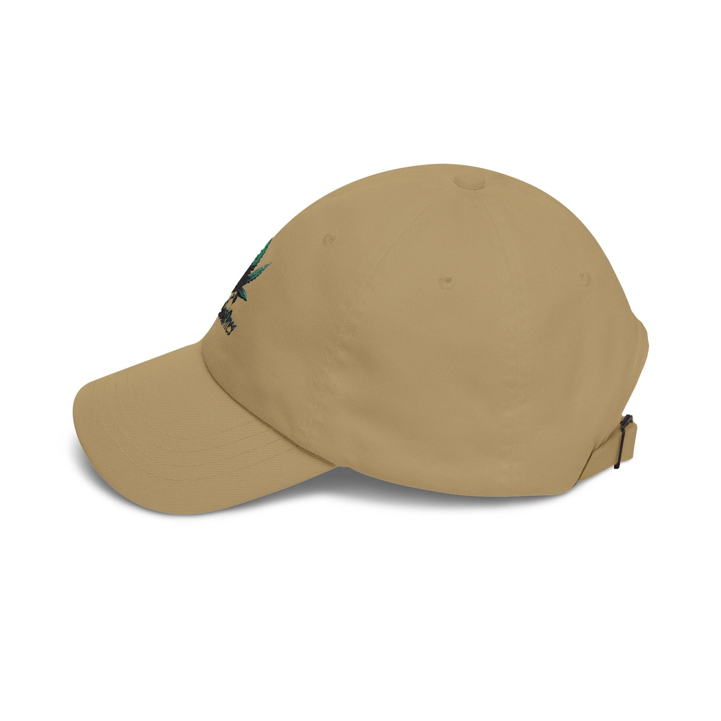 Embroidered Cannabis Leaf Dad Cap — "TheLostOnes" Streetwear Hat
