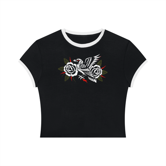 Raven's Veil Color Block Baby Tee