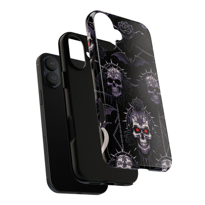 Skull & Red-Eye Gothic Phone Case