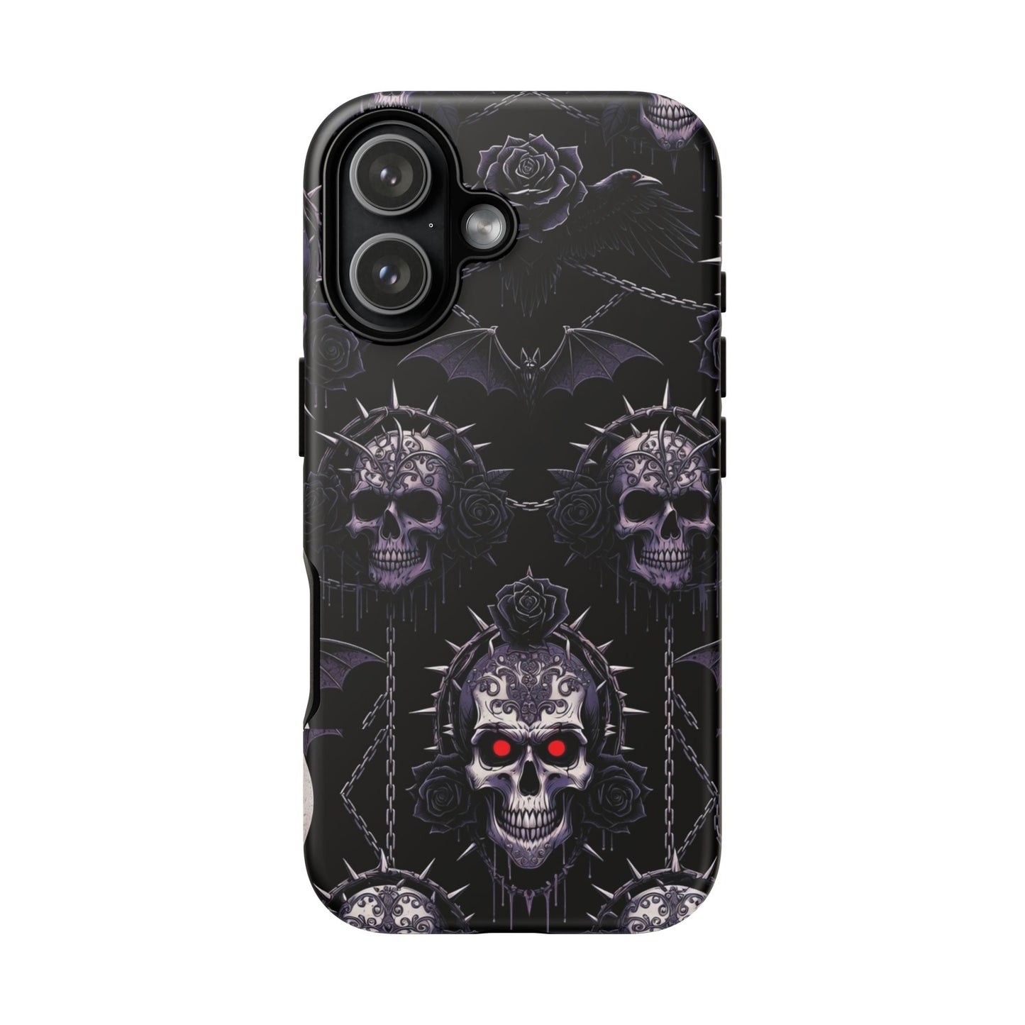 Skull & Red-Eye Gothic Phone Case