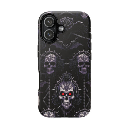 Skull & Red-Eye Gothic Phone Case