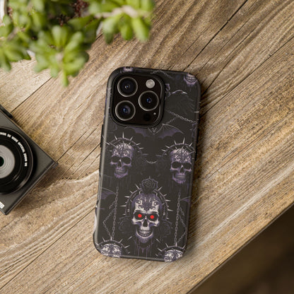 Skull & Red-Eye Gothic Phone Case