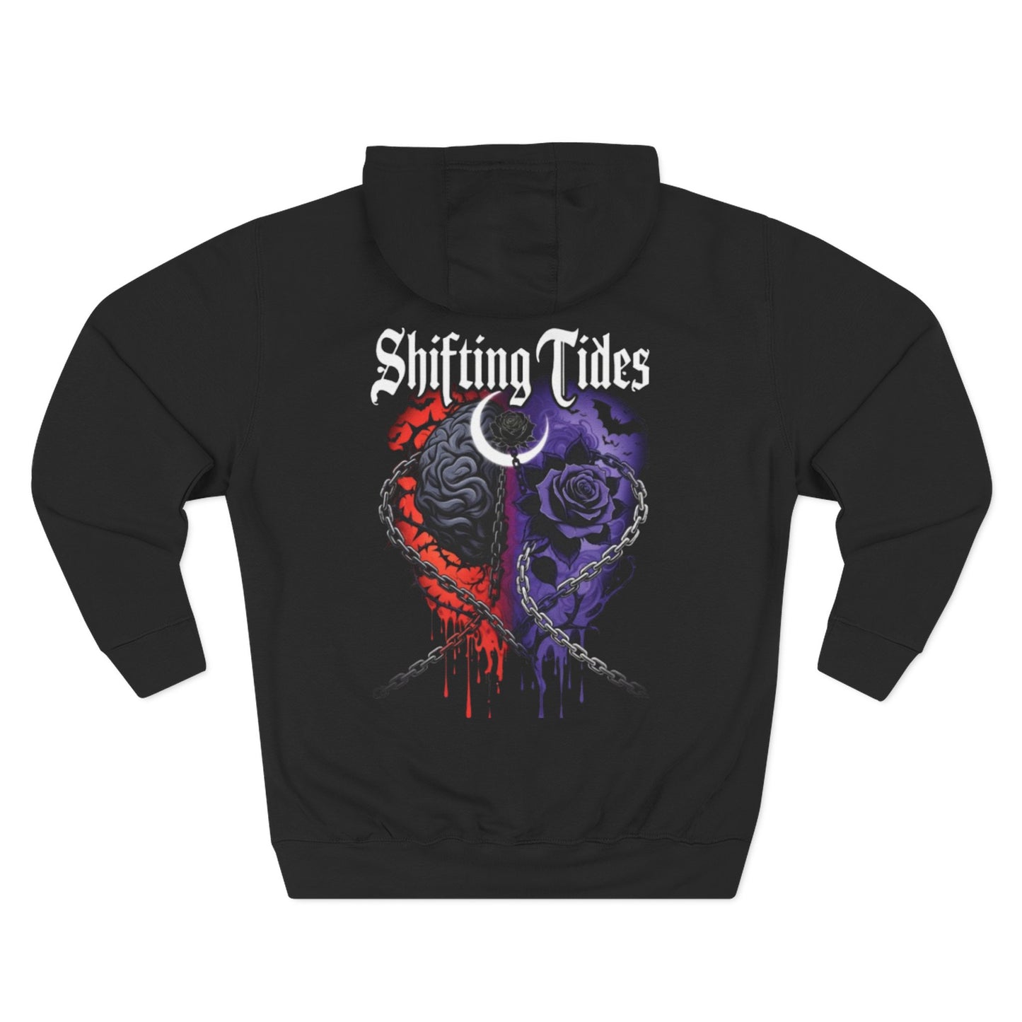 Band Hoodie — 'Shifting Tides' Graphic Fleece Pullover