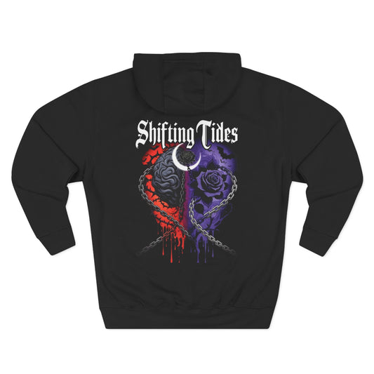 Band Hoodie — 'Shifting Tides' Graphic Fleece Pullover