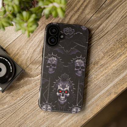 Skull & Red-Eye Gothic Phone Case