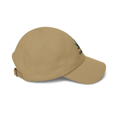 Embroidered Cannabis Leaf Dad Cap — "TheLostOnes" Streetwear Hat