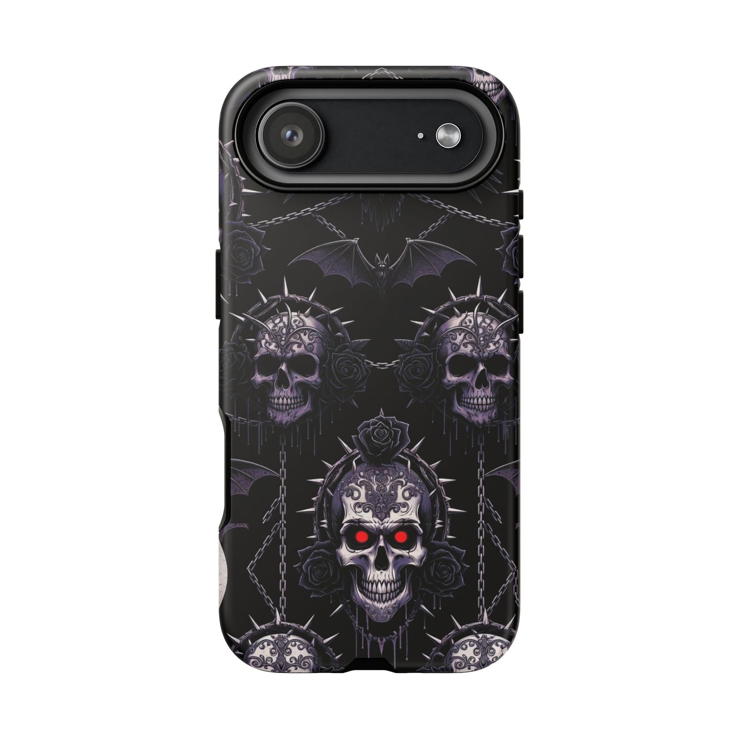Skull & Red-Eye Gothic Phone Case