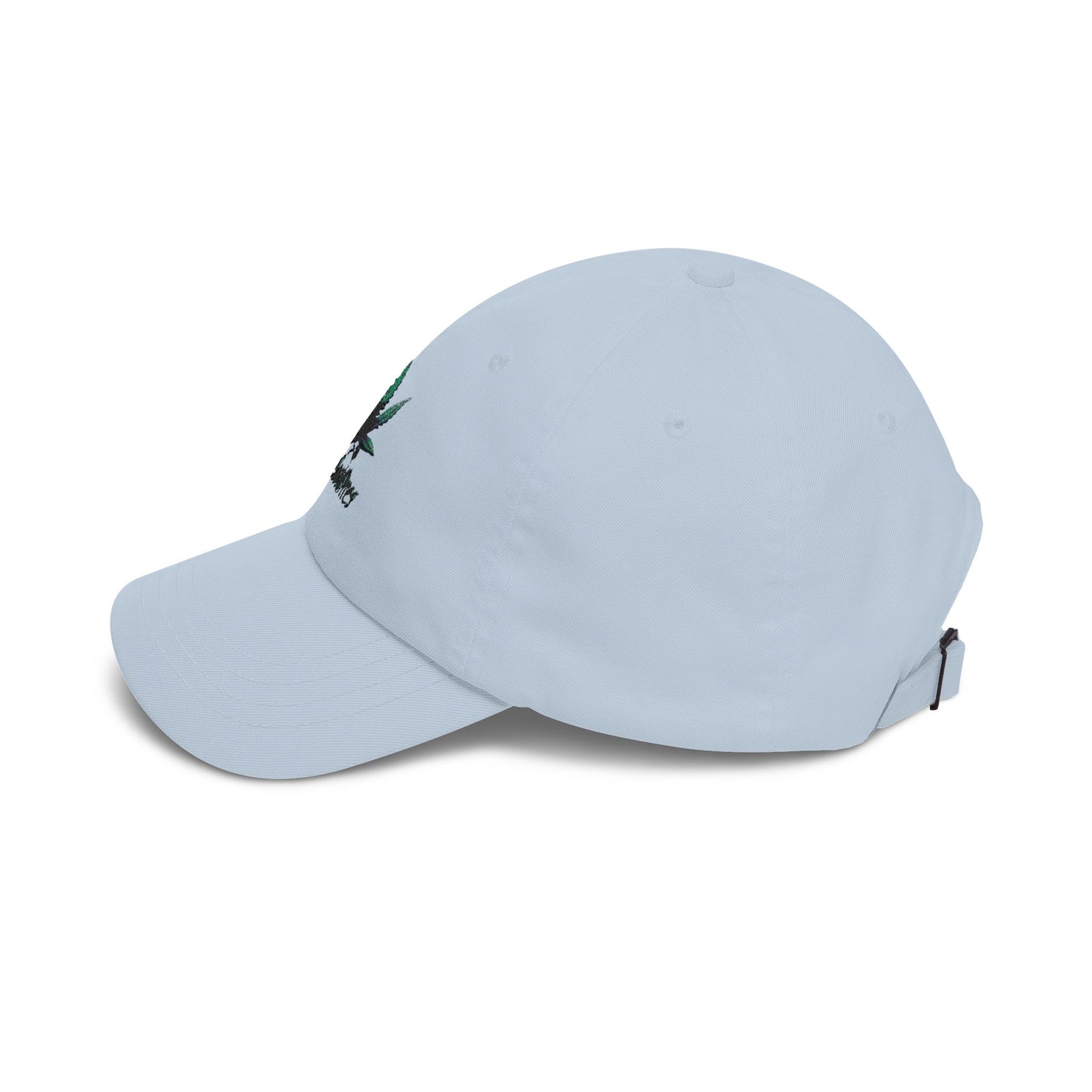 Embroidered Cannabis Leaf Dad Cap — "TheLostOnes" Streetwear Hat