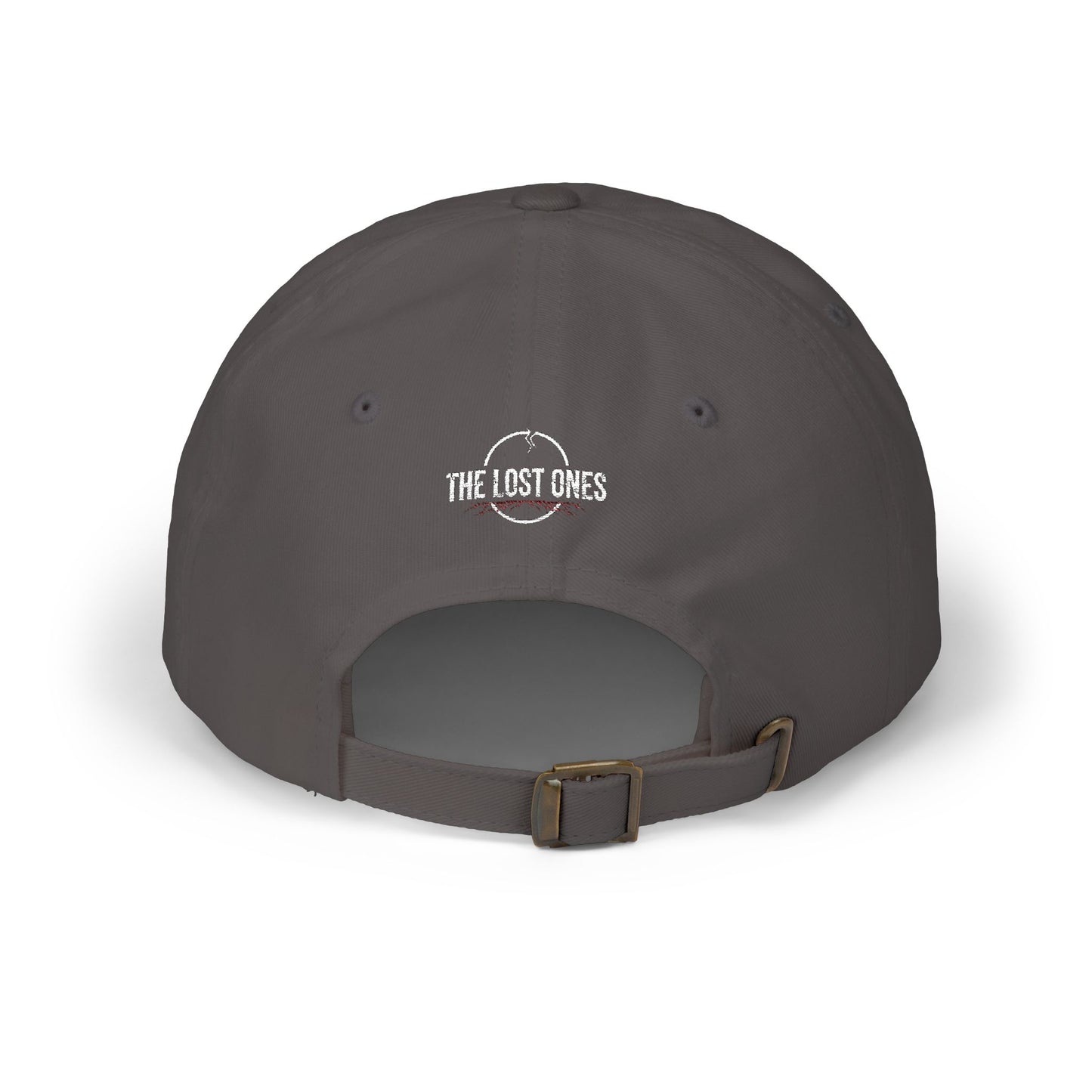 Abyssal Thorn Skull Dad Cap — The Lost Ones Embroidered Black Hat