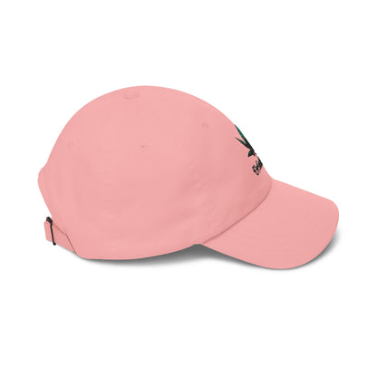 Embroidered Cannabis Leaf Dad Cap — "TheLostOnes" Streetwear Hat