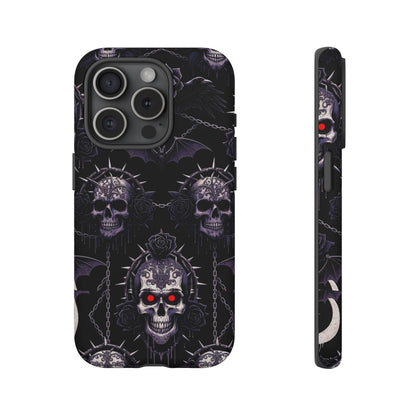 Skull & Red-Eye Gothic Phone Case