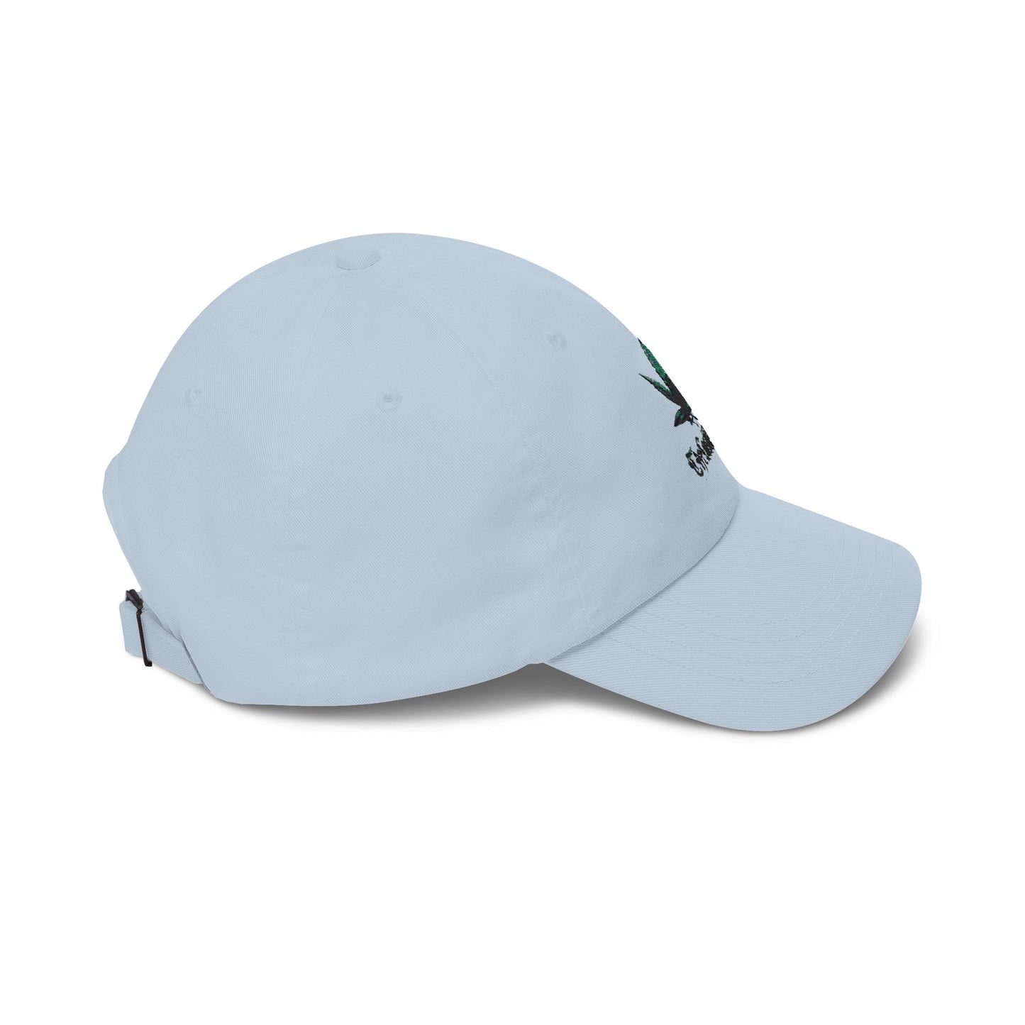 Embroidered Cannabis Leaf Dad Cap — "TheLostOnes" Streetwear Hat