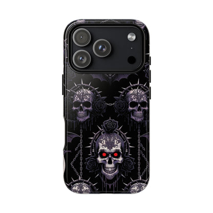Skull & Red-Eye Gothic Phone Case