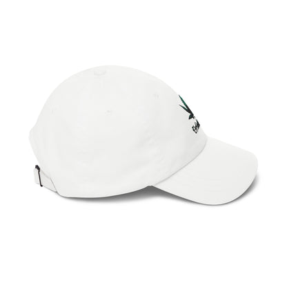 Embroidered Cannabis Leaf Dad Cap — "TheLostOnes" Streetwear Hat