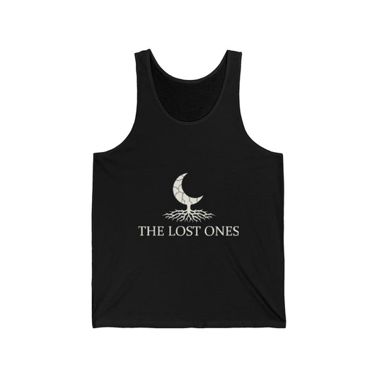 Tank — 'The Lost Ones' Crescent Moon & Roots Graphic Tank Top