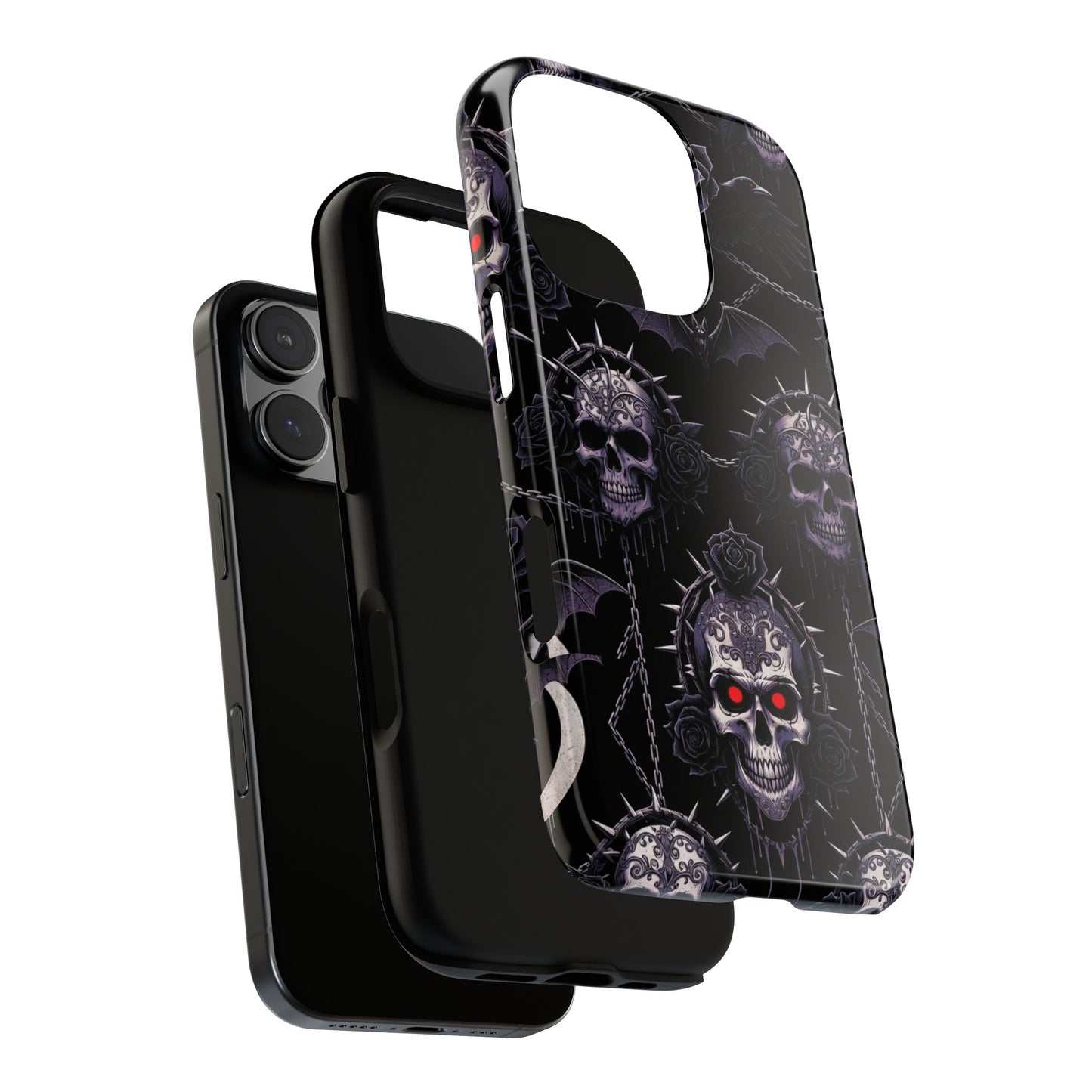Skull & Red-Eye Gothic Phone Case