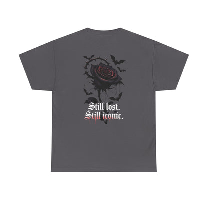 Graphic Tee — "The Lost Ones" Front & "Still lost. Still iconic." Back Gothic Black T‑Shirt