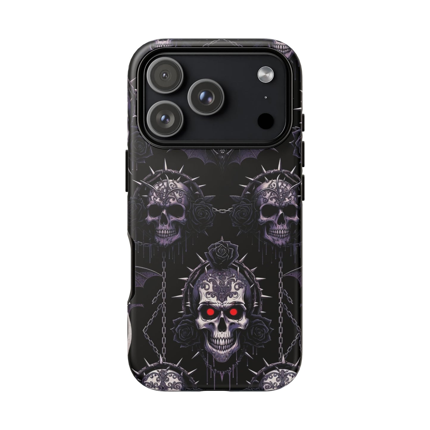 Skull & Red-Eye Gothic Phone Case