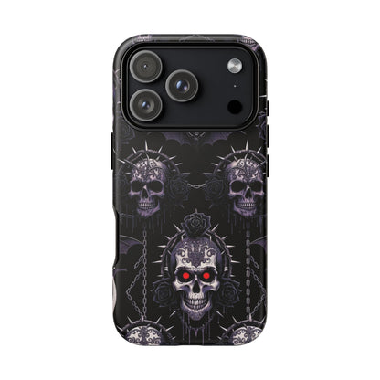 Skull & Red-Eye Gothic Phone Case