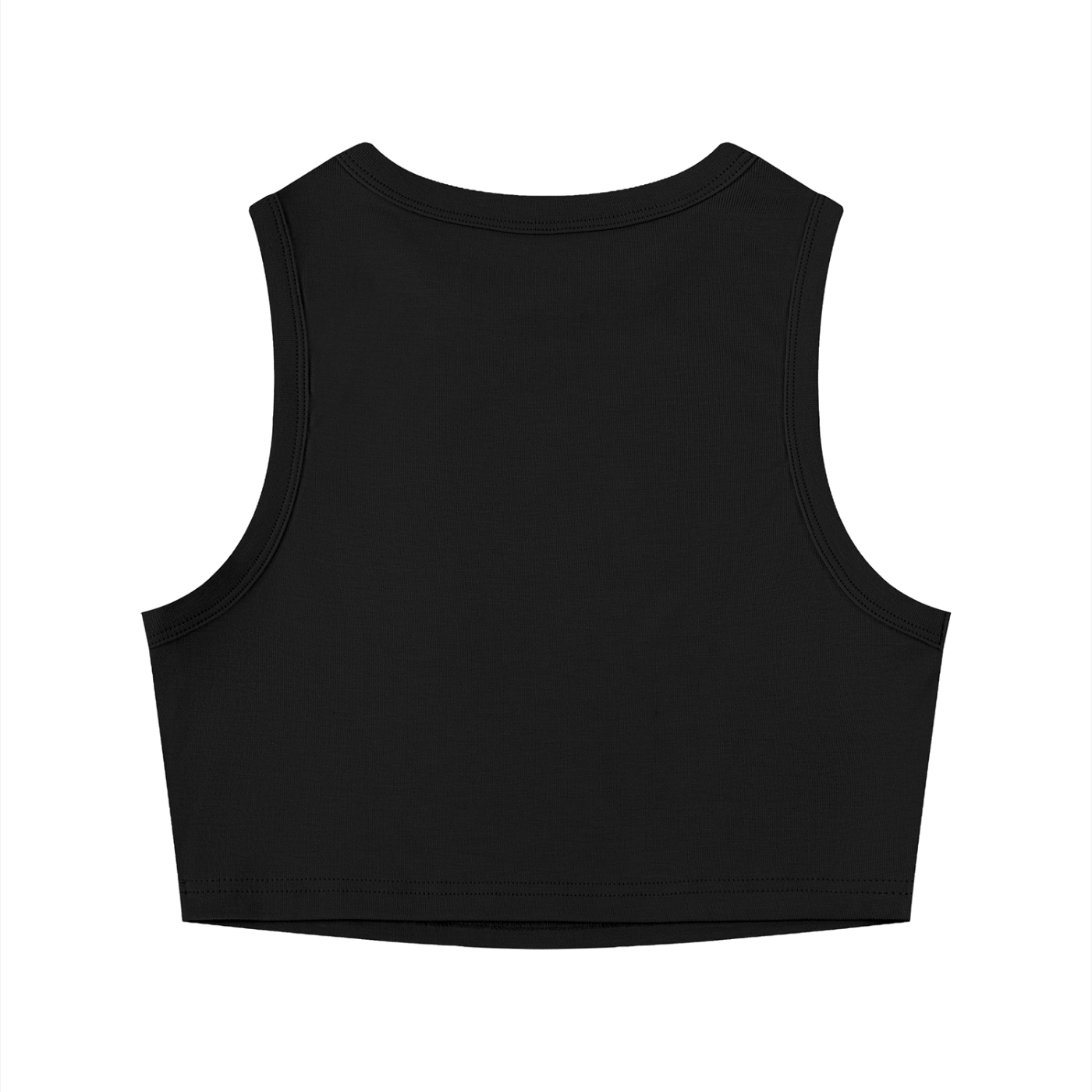 Cannabis Crewneck Crop Tank Top