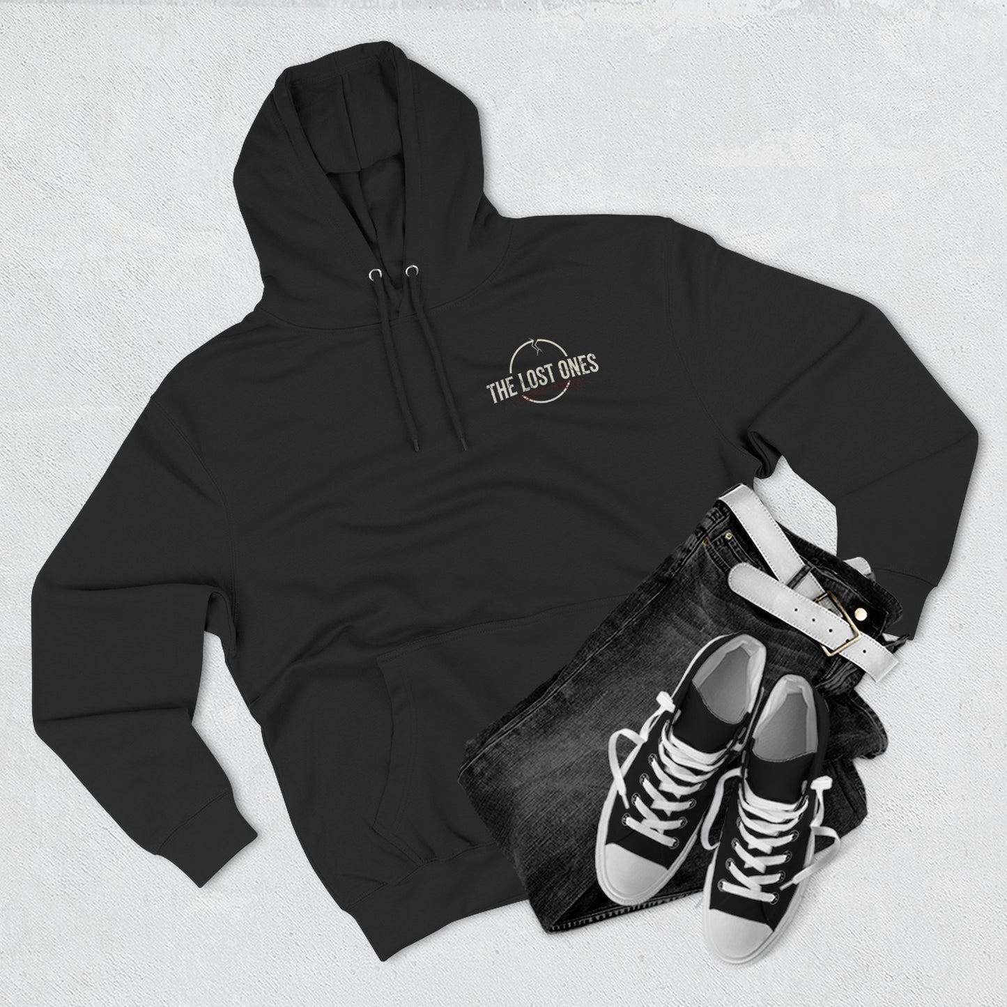 Band Hoodie — 'Shifting Tides' Graphic Fleece Pullover