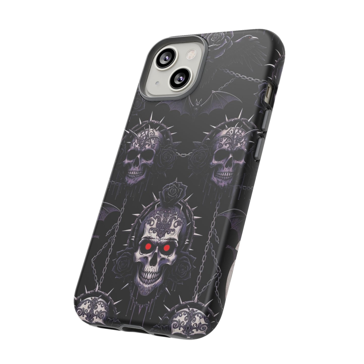 Skull & Red-Eye Gothic Phone Case