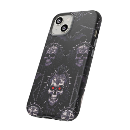 Skull & Red-Eye Gothic Phone Case