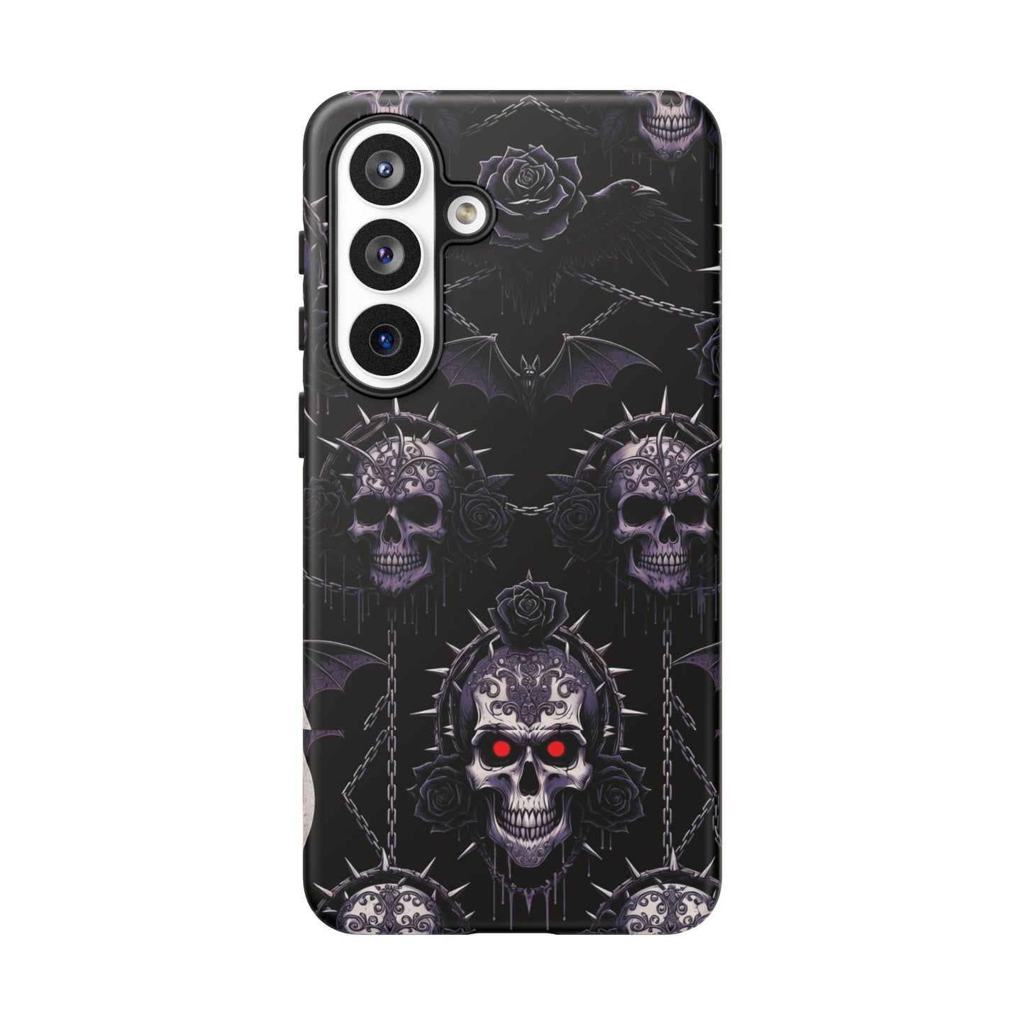 Skull & Red-Eye Gothic Phone Case