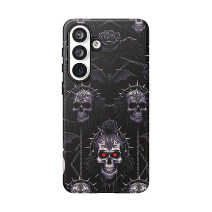 Skull & Red-Eye Gothic Phone Case