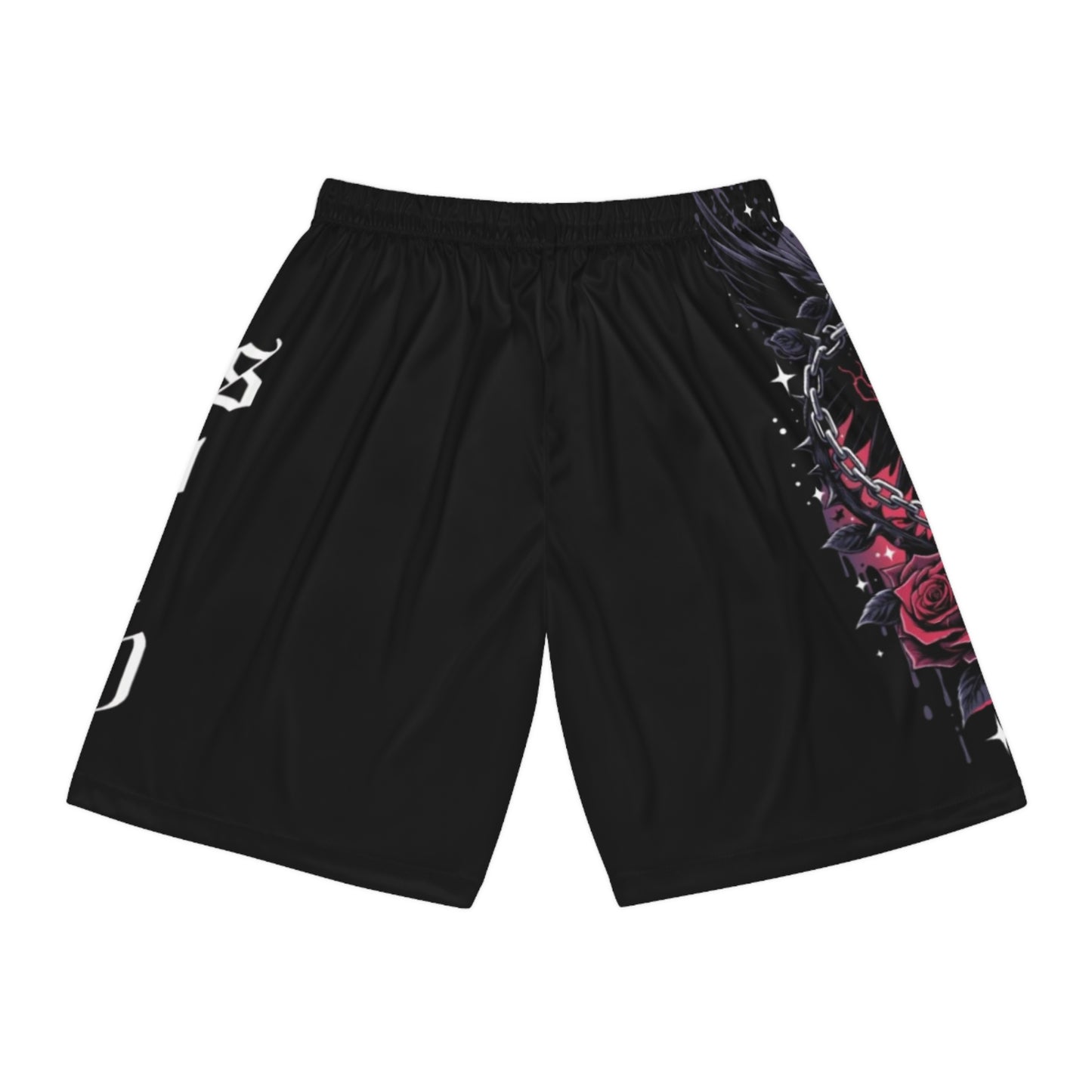 “In Shadow We Find Quiet Strength” Crow & Rose Shorts
