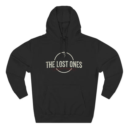 Skull Band Hoodie "The Lost Ones" - Gothic Rock Fleece Pullover
