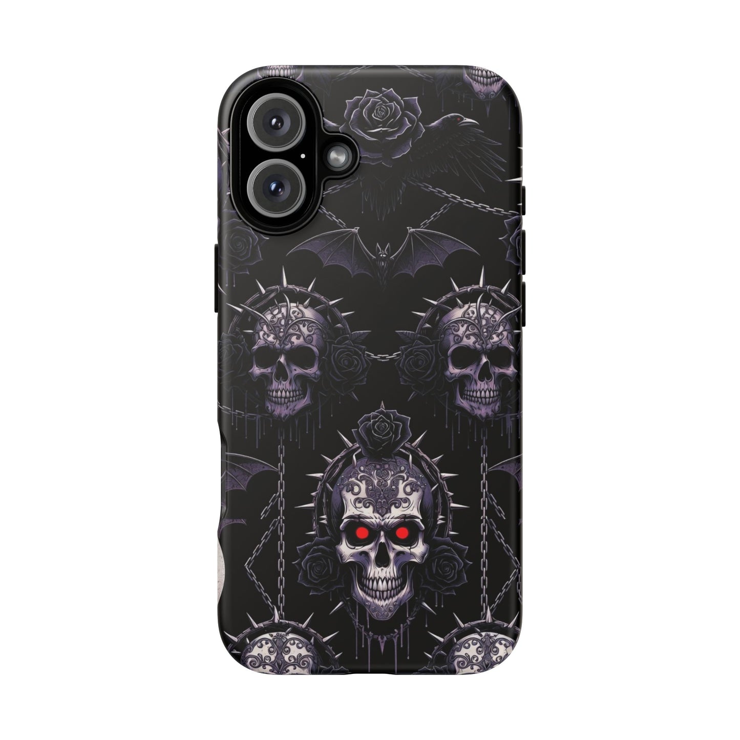 Skull & Red-Eye Gothic Phone Case