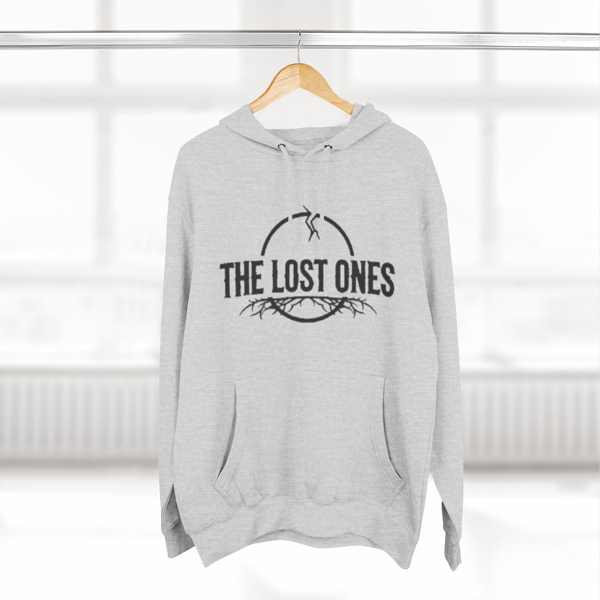 The Lost Ones Hoodie - Minimal Emblem Fleece Pullover