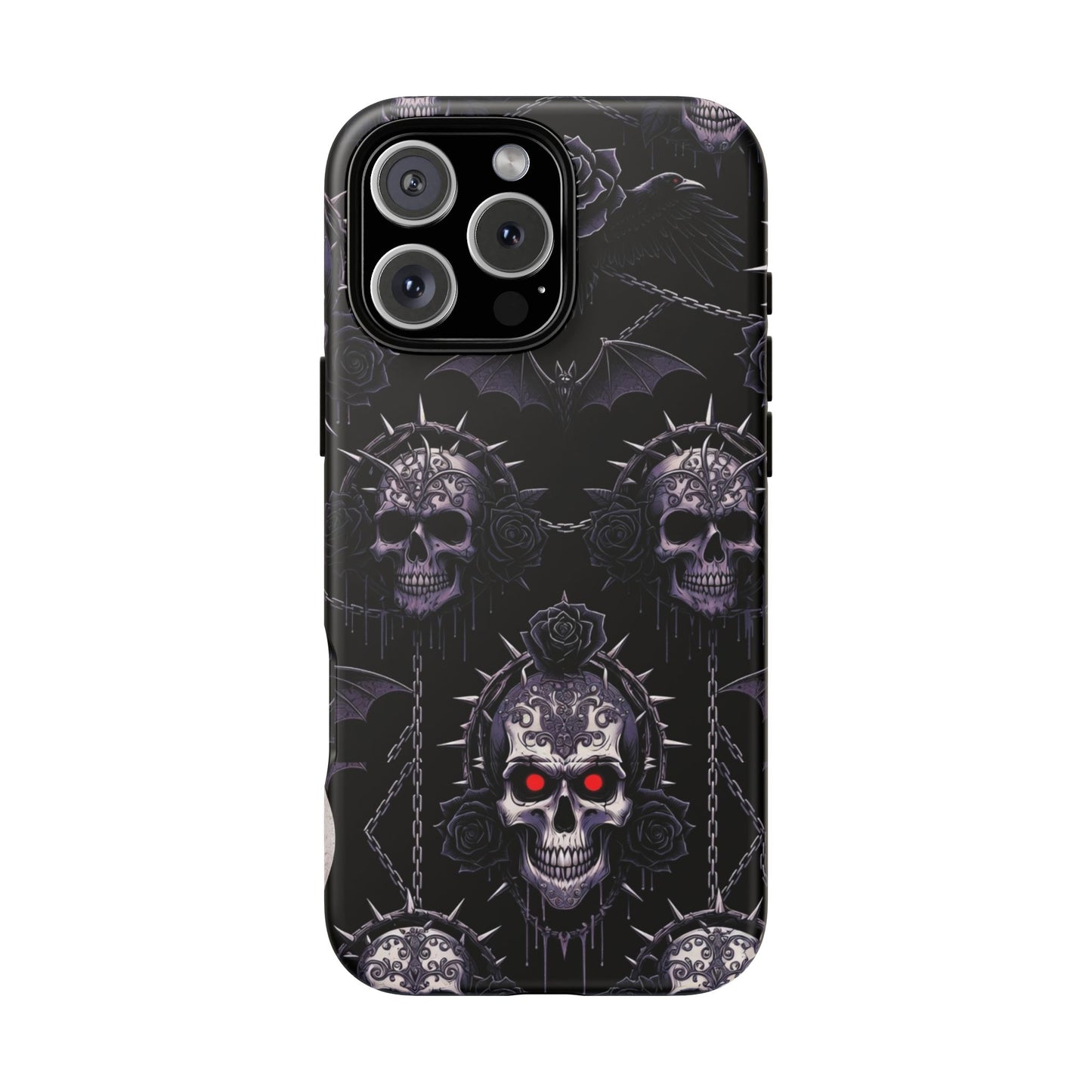 Skull & Red-Eye Gothic Phone Case
