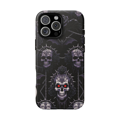 Skull & Red-Eye Gothic Phone Case