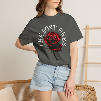 Gothic Rose & Raven T-Shirt — "The Lost Ones"