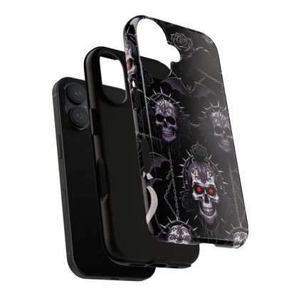 Skull & Red-Eye Gothic Phone Case
