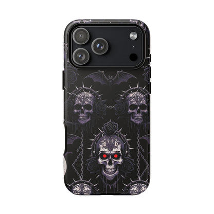 Skull & Red-Eye Gothic Phone Case