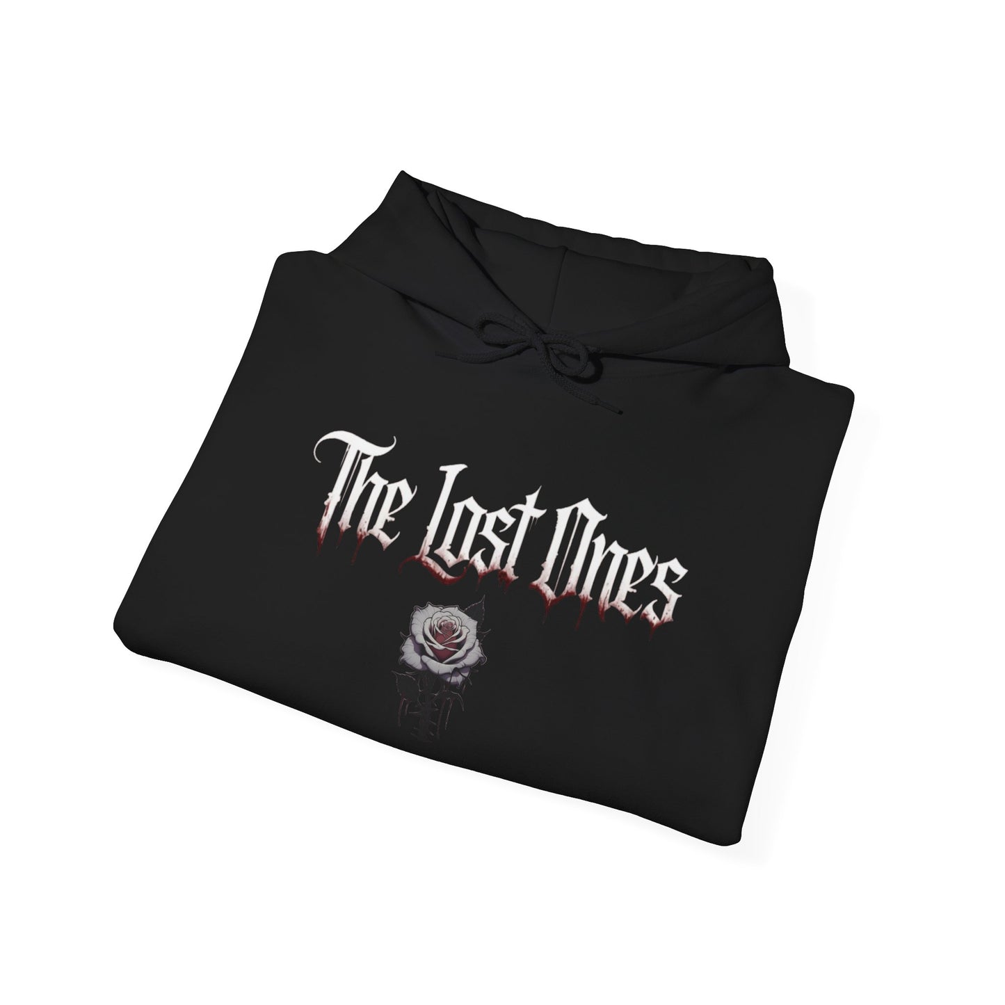 The Lost Ones Hoodie — 'Professionally lost since day one' Gothic Rose Pullover