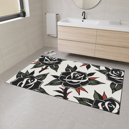 Black Rose Heavy Duty Floor Mat