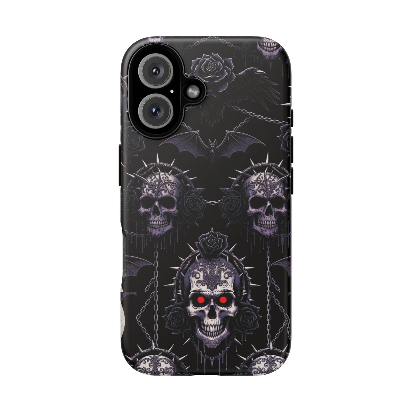 Skull & Red-Eye Gothic Phone Case