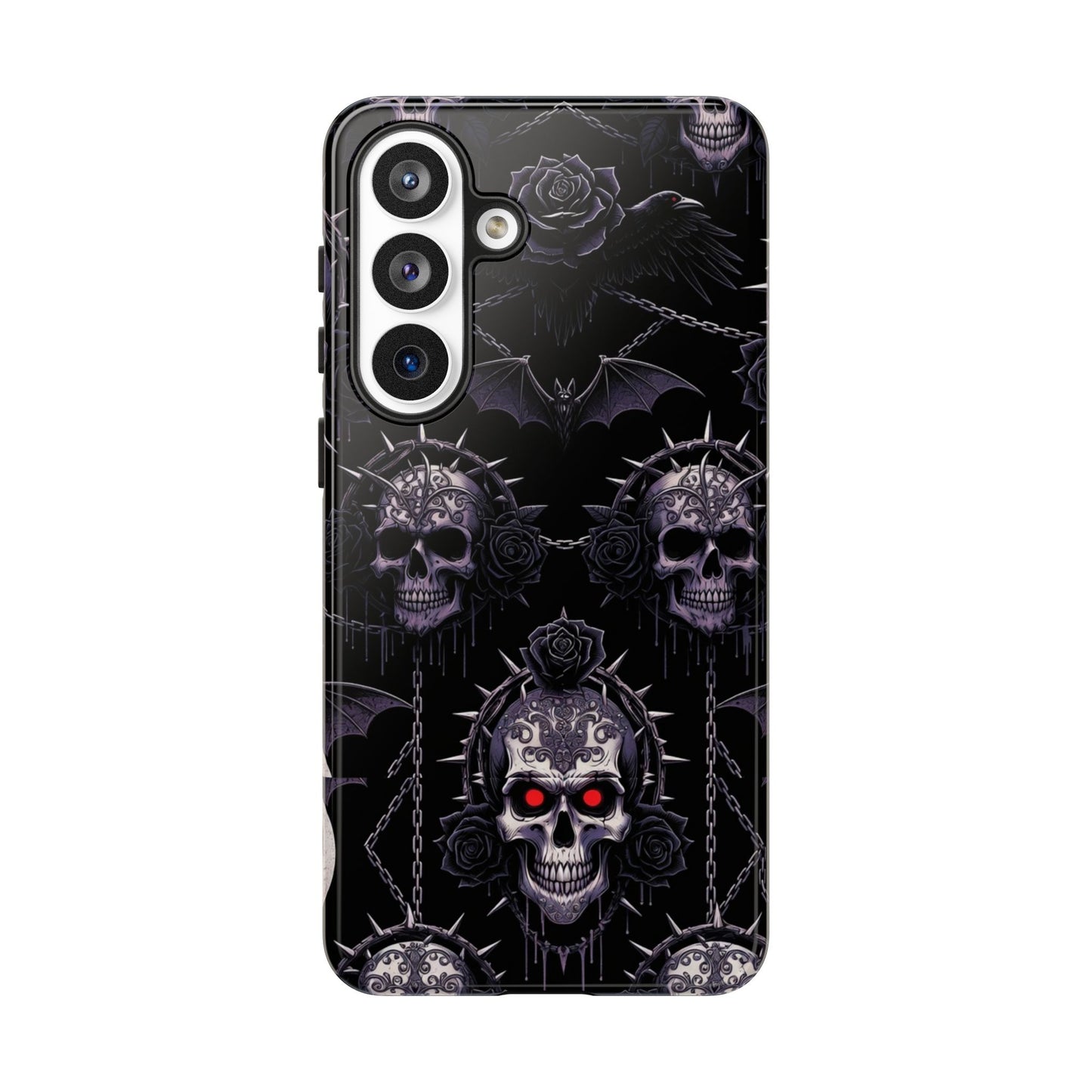 Skull & Red-Eye Gothic Phone Case