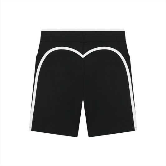 Women's High Rise Color Block Shorts
