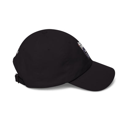 Abyssal Thorn Skull Dad Cap — The Lost Ones Embroidered Black Hat