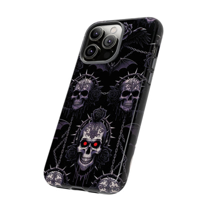 Skull & Red-Eye Gothic Phone Case