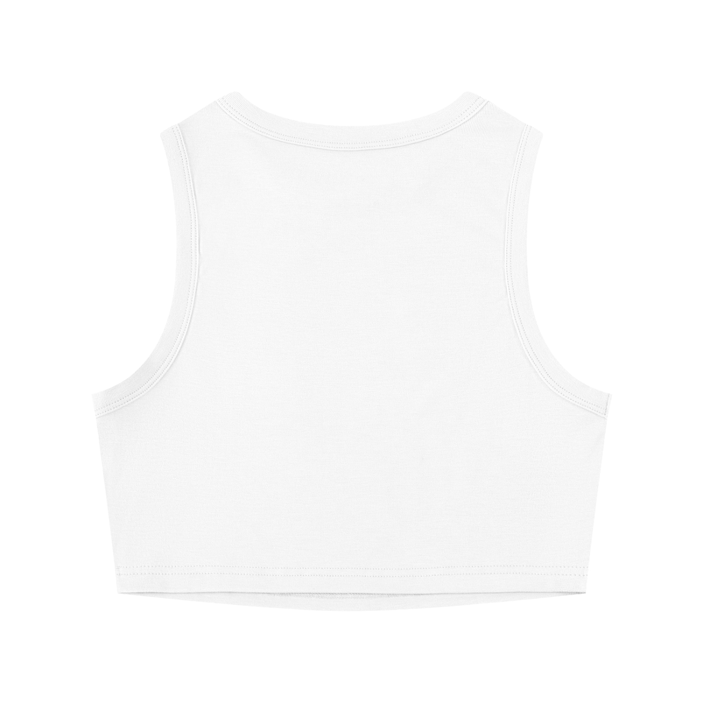 Cannabis Crewneck Crop Tank Top